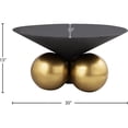 thumbnail image 5 of Maklaine Modern / Contemporary Cement Textured Top Coffee Table, 5 of 5
