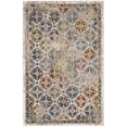 thumbnail image 3 of SAFAVIEH Aria Cian Geometric Floral Area Rug, Beige/Multi, 6'5" x 6'5" Square, 3 of 6