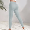 thumbnail image 5 of Drawstring Waist Yoga Pants with Pockets High Waisted Tummy Control Workout Leggings Gym Tights for Women Fitness Gifts for Women | CSEONE,Gray L, 5 of 9