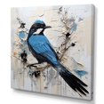 thumbnail image 2 of Designart "Minimalist Avian With White Carnations II" Birds Of Paradise Wall Decor, 2 of 7