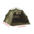 thumbnail image 3 of Portable Pet Tent 15.75in Foldable Indoor Outdoor Water-Repellent Mesh Green with Cushion, 3 of 6