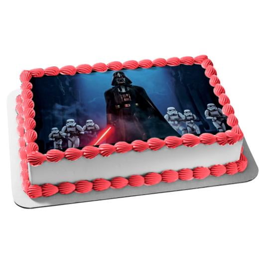 star wars darth vader cake