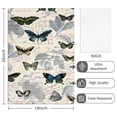 thumbnail image 2 of 4 Pcs Funny Kitchen Towels,Butterfly Text Leaf Pattern Microfiber Dish Towels,Kitchen Tea Towels,Kitchen Towel Set (18" X 26"), 2 of 7