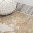 thumbnail image 6 of JONATHAN Y CONTEMPORARY POP 8 x 10 Area Rug, Petalo Abstract Two-Tone - Orange/Beige/Cream, CTP200A-8, 6 of 10