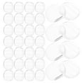 thumbnail image 4 of KAKOWELY 50Pcs Earring Backs Transparent Silicone for Earrings Simple Style, 4 of 8