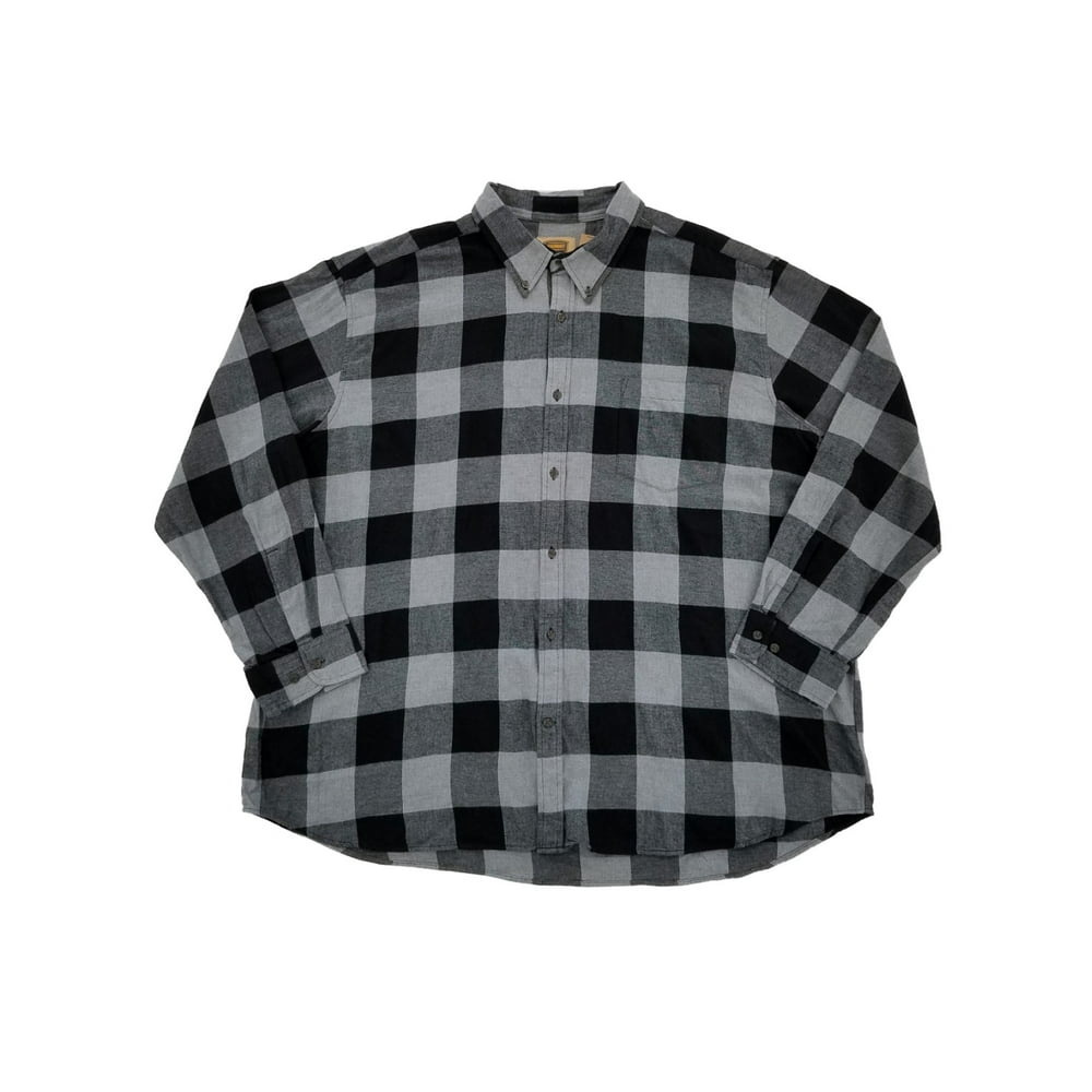 mens big and tall buffalo plaid shirt