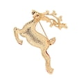 thumbnail image 4 of preciosos broches de ciervo de cristal Sika para niñas, decoradas, de imitación, asta, collar de solapa, broche para sombrero, bolsa,, 4 of 7