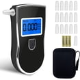 thumbnail image 1 of Alcoholímetro electrónico, alcoholímetro portátil profesional con pantalla digital LED y 16 boquillas, sensor de sensibilidad de semiconductores esquí esquí Gafas de esquí, 1 of 5