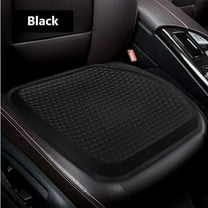 Gel Seat Cushion for Long Sitting, Extra Thick Gel Cushion for Wheelchair Soft Chair Pads Cushion for Office Home Chairs Car Seats Long Trips - Back Sciatica Hip Tailbone Pain Relief Cushion (Black)