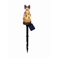 thumbnail image 3 of 11.8 Inch Halloween Vintage Patchwork Ghost Decor Outdoor, Outdoor Yard Stake for Porch Fall Figurine, 3 of 9