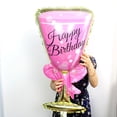 thumbnail image 3 of Botella grande de champán, copa de vino, película de aluminio, globo, fiesta de cumpleaños, decoración de boda, globo de papel de aluminio, 3 of 5