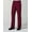 Wine, variant on Red Panda Men's Drawstring Cargo Scrub Pant
