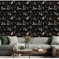 thumbnail image 7 of TOARTi Botanical Wallpaper Rabbit Fox Peel and Stick Nature Wall Decal Star Moon For Bedroom Nursery 17.3in x 9.8ft, 7 of 7