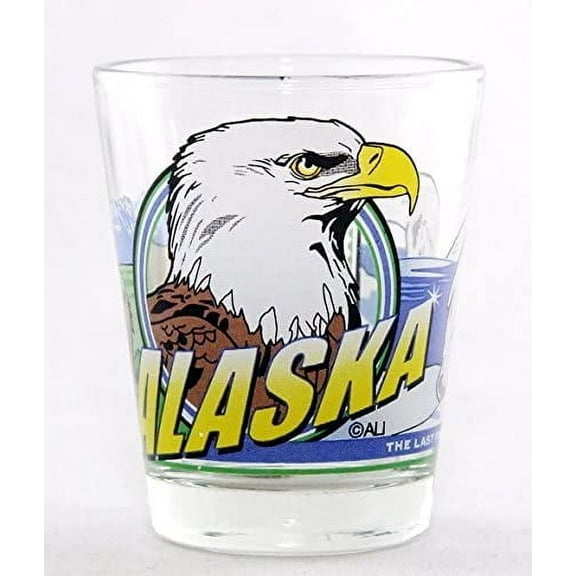 Alaska 3 View Shot Glass jks