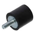 thumbnail image 5 of 4Pcs Type VE Durable M4 M6 M8 Thread Water Pumps Boat Car Crash Pad Damper Cylindrical Shock Absorber Rubber Mounts Vibration Isolators M4X15X10MM, 5 of 8