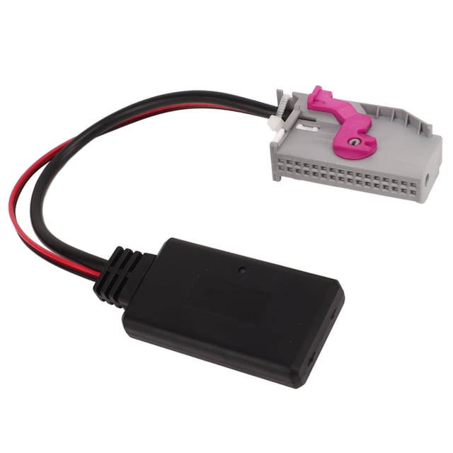 Cable adaptador de audio inalámbrico, adaptador Bluetooth 4.0 para radio de coche Adaptador Bluetooth para coche Consiga más