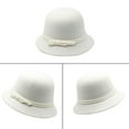 thumbnail image 5 of lanema British Style Windproof Derby Hat Lightweight Trilby Hat for Adult Masquerade, 5 of 14