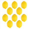 thumbnail image 1 of Fake Fruit Home House Kitchen Party Decoration Artificial Lifelike Simulation Amarillo Lemon 10Pcs Set, 1 of 10