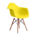 thumbnail image 1 of Silla Holly Moblüx Deco Estilo Eames Descansabrazos color amarillo, 1 of 3