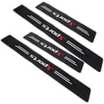 thumbnail image 4 of 4 protectores universales para umbral de puerta de coche, tiras antirayaduras de fibra de carbono, accesorios para la mayoría de vehículos, 4 of 7
