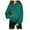 1-Dark Green, variant on Plain Hoodies for Women 2025 Fall Winter Long Sleeve Basic Hooded Sweatshirt with Pockets Pullover Tops