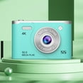 thumbnail image 2 of Mint Green 1080P Digital Camera 48Mp Photos 8X Zoom 2.4 Inch Screen Compact Portable Ccd Camera For Students And Kids, 2 of 8