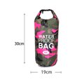 thumbnail image 4 of Natación Impermeable Camuflaje Camping Al Aire Libre Dry Sack (10L Rose Red), 4 of 9