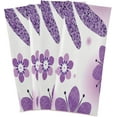 thumbnail image 2 of GZHJMY Purple Dragonflies Flowers Kitchen Dish Towel Set, Drying Kitchen Towels Tea Towels Gift Set for Drying Cleaning Cooking Baking 1Pcs, 2 of 7