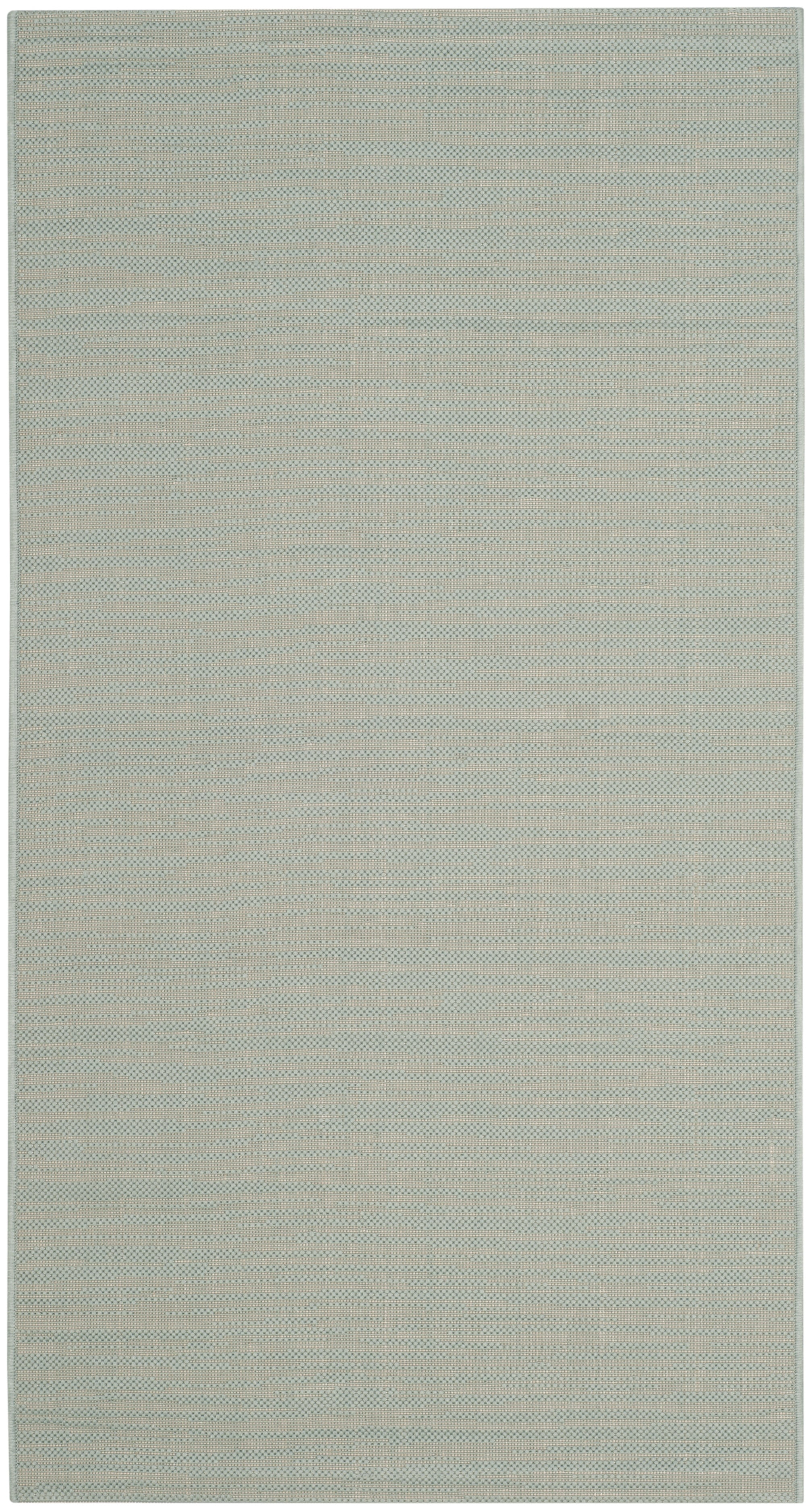 Safavieh Courtyard Alana Geometric Indoor/Outdoor Area Rug, Aqua/Cream, 4' x 5'7"