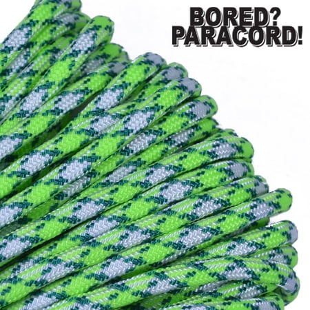 Bored Paracord Brand 550 lb Type III Paracord - Island 50 Feet