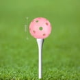 thumbnail image 2 of Practice Golf Balls 24 Pack, 42mm Plastic Golf Balls, Practice Golf Balls for Backyard, Training Golf Balls (Multicolor), 2 of 5