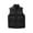 Black3, variant on APEXFWDT Men's Puffer Vest Winter Outdoor Zipper Sleeveless Warm Puffey Jacket Casual Lightweight Quilted Stand Collar Vest Size M To 3XL