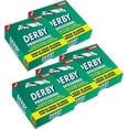 thumbnail image 1 of 500 hojas de afeitar de un solo filo "Derby Professional" para navaja de afeitar recta, 1 of 9