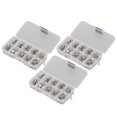 thumbnail image 1 of Cover Up Buttons, No Sew Buttons Sturdy Durable Exquisite Luster 150 Pieces Metal Plastic  For DIY, 1 of 8
