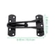 thumbnail image 2 of Cerradura de puerta con barra oscilante, cerradura de puerta práctica, cerradura de seguridad de aleación de zinc, 2 of 5