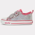 thumbnail image 2 of Weestep Toddler/Littke Kid Girls Glitter School Casual Sneakers, 2 of 6