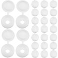 thumbnail image 4 of GUIYONG 400PCS Plastic Hinged Screw Covers Caps Screw Caps Screws Shutter Screw Caps Snap Washer Covers for Covering Screw Heads Screw, 4 of 5