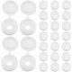 thumbnail image 1 of 400 tapas de plástico para tornillos con bisagras, tapas para tornillos, tapas para tornillos de obturador, tapas con arandelas a presión para cubrir cabezas de tornillos y proteger tornillos, 1 of 8