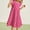 C-Red321, variant on JIAYUE Child Girls Spring Dresses Polka Dots Short Sleeve Drop Shoulder Crew Neck Popover Mid Length Home For Teens Seasonal Holiday Festival Dress