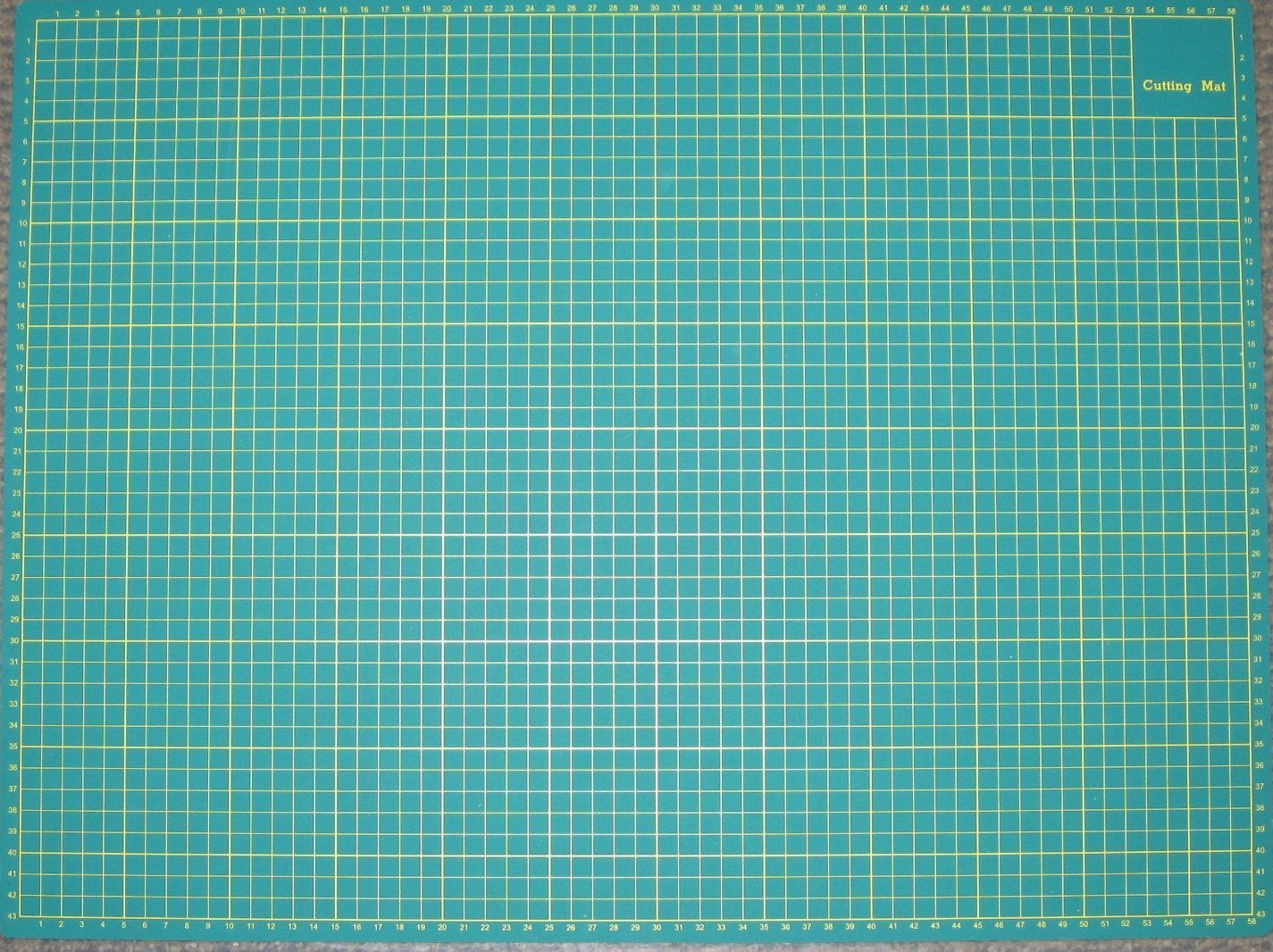 DSM ® Cutting Mat A2 size 17.75" x 23.5" (45cm x 60cm)  Double Side Pro Grade 3mm Self Healing Art Sewing Scrapbooking Paper Craft