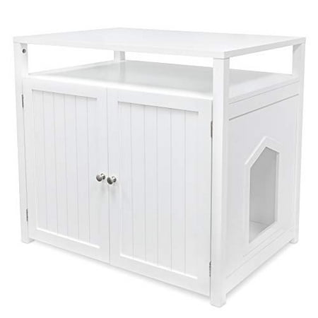 Arf Pets Cat Litter Box Enclosure Furniture Large Box House With