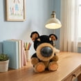 thumbnail image 5 of Large Head Puppy Plush Toy, Cute Big Eyed Dog Stuffed Animal, Soft Companion Doll for Relaxation, Decorative Pet Plushie, Home Office Sofa Decoration Ornament, 5 of 6