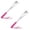 Pink, variant on LED Fiber Optic Light Up Wand Glow Stick Party Toys Colorful Handheld Flashing Light Stick for New Year Wedding Concert Festival Celebration Decoration