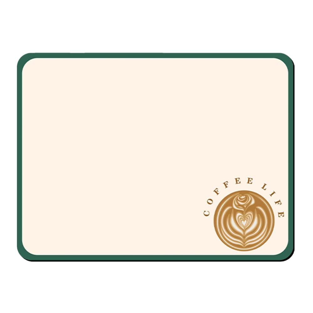 Coffee Cup Drawing Desk Mat