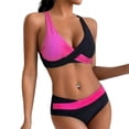 thumbnail image 2 of Warop Women's Tankini Swimsuit with Padded Bra, Modest Two-Piece Athletic Set for Beach and Sport Activities, 2 of 8