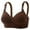 Brown, variant on Bras for Women,Women Fashion Casual Breathable Tube Top Bra Underwear Comfortable Seamless Support Gather Adjust,Sports Bras for Women,Rose Gold,32