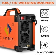 HITBOX 200A AC/DC TIG Stick Welder with Pulse, Aluminum Welding, IGBT Inverter, 220V