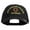 Black, variant on U.S. Army 24th Infantry Division Embroidered Washed Solid Pigment Dyed Cotton Twill Brass Buckle Cap - Olive OSFM