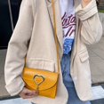 thumbnail image 4 of Christmas Saving Clearance! UHUYA Women Simply Fashion Bag Strap Messenger Shoulder Bag Crossbody Purse Bag Mobile Phone Bag, Yellow, 4 of 6