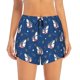 thumbnail image 2 of Balery Cute Shark Pantalones cortos deportivos para mujer con forro y dos bolsillos, elásticos, para entrenamiento, gimnasio, yoga-X-Large, 2 of 7